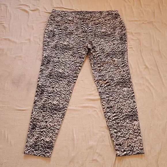 Womans Faded Glory Printed Leggings - Picture 4 of 9